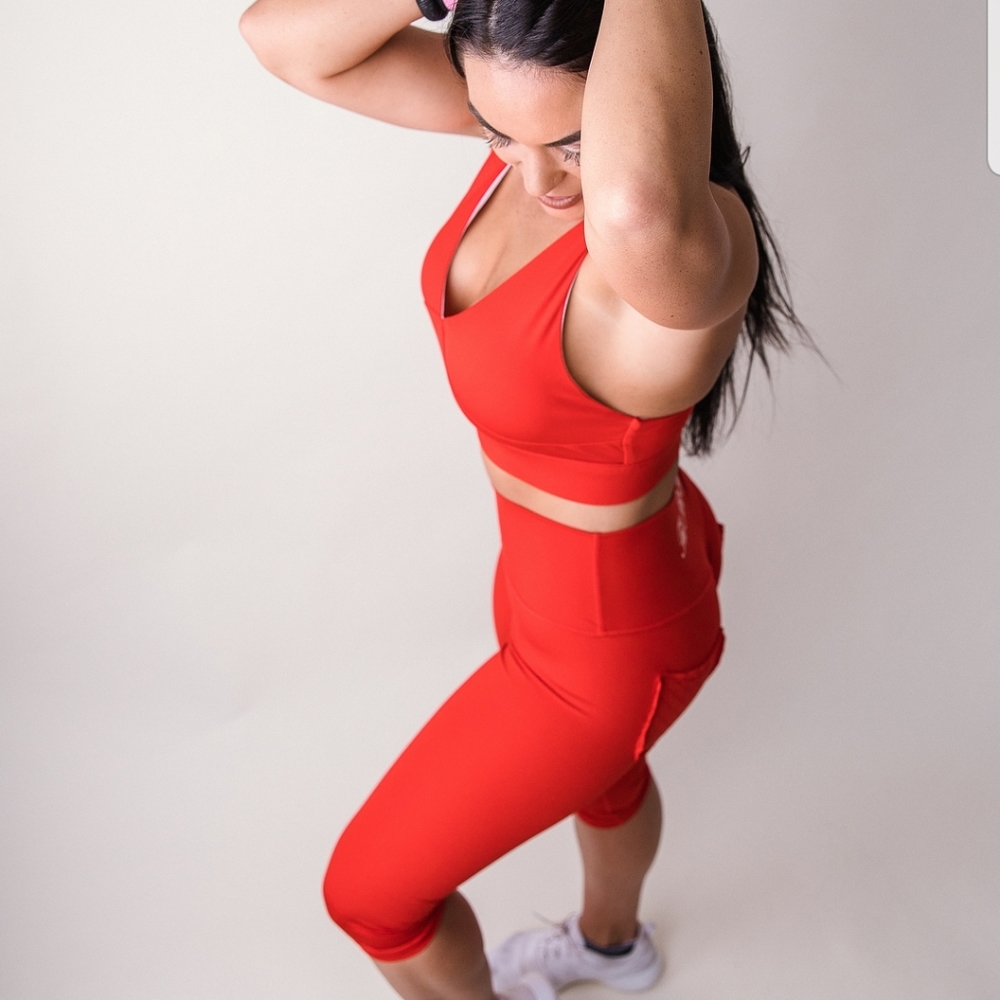 Fitbooty leggings & matching sports bra